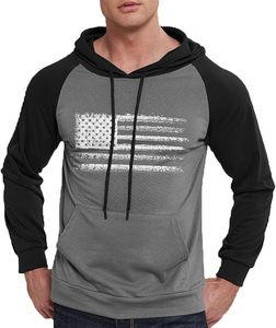 Sudadera con Capucha para Hombre, 100% Algodón, Estilo Casual, con Bolsillo Frontal, Logotipo Personalizado, Talla Grande, Transpirable - Product Image 2