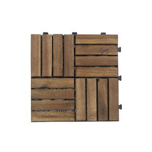 กระเบื้องปูพื้นไม้อะคาเซียธรรมชาติแบบ4ทิศทางแผงพื้นกลางแจ้งที่ทนทานต่อการเชื่อมต่อกันทนทานสำหรับการใช้งานทั่วไปกลางแจ้งที่ทันสมัย - Product Image 3