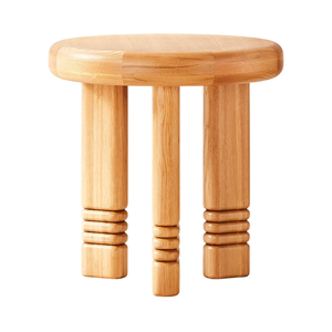 Table d'appoint en bois géométrique unique, table d'appoint en bois de qualité supérieure pour le salon, design moderne, finition brune, meilleur prix - Product Image 5