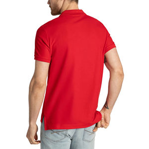 Polos pour hommes 100% respirant décontracté semi-formel évacuation de l'humidité Streetwear à manches courtes Golf Polo T-Shirt pour hommes - Product Image 6