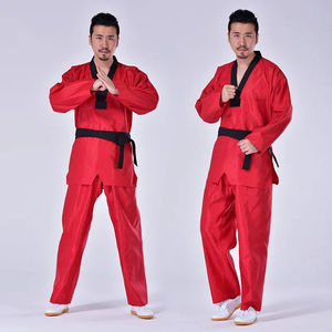Uniforme de Taekwondo de Haute Qualité à Manches Longues 2026, Uniforme de Combat d'Arts Martiaux MMA, Karaté, Entraînement de Taekwondo, pour la Vente en Ligne - Product Image 5