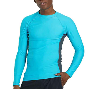 High Quality Lightweight Rash guard for <b>Men</b> Latest Full Sleeves Gym <b>Shirt</b> with Plain <b>Compression</b> Adult Boys Rush Guard - Product Image 5