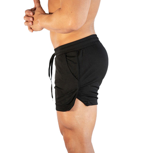Pantalones cortos de verano para hombre, informales, de secado rápido, de poliéster, algodón, para correr, para deportes, transpirables, sólidos, para correr y playa - Product Image 3