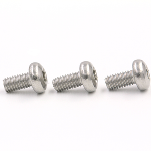 สกรูหัวกลมหกเหลี่ยมแบบ Torx สแตนเลส 304 ISO7380-2 A2 A4 ขนาด 6 # -32 8 # -32 10 # -24 12 # -24 8 # -32 1/2 - Product Image 1