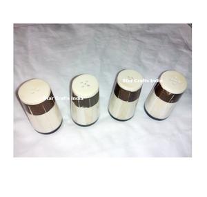 Juego de Salero y Pimentero de Cuerno de Lujo, Estilo Pulido, Decoración para el Hogar y Utensilios de Cocina, Uso de Star Crafts India - Product Image 5