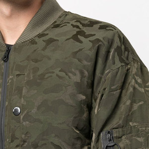 Venta caliente Ropa de moda Hombres Chaquetas de bombardero Precio al por mayor Diseño personalizado Chaqueta de bombardero para hombres OEM ODM Diseño de servicio - Product Image 5