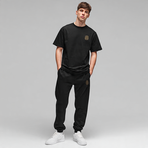 Camisetas de hombre chándal para verano primavera Logotipo de algodón estampado personalizado tee-chándal T-chándal - Product Image 2