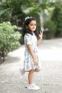 Ropa para niños Doodle Color Me Conjuntos de pijama Personalizado Bebé Niñas Estampado Patrón Ropa Manga larga DIY Colorear Pijama para niños - Product Image 5