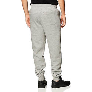 Authentic Men Sueded Fleece Jogger Sweatpants Customizable Cotton-Poly <b>Blend</b> Trousers with Self-Fabric Waistband - Product Image 3