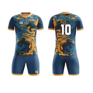 Maillot de football de club personnalisable pour hommes, uniformes de football à logo sublimation, vêtements de football personnalisables - Product Image 1
