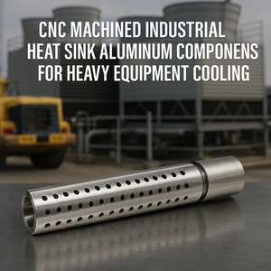 CNC Machined Industrial <b>Heat</b> <b>Sink</b> Aluminum Components for Heavy Equipment Cooling - Product Image 3
