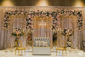 Arche de mariage arabe découpée au laser en or pour scène, panneaux métalliques tendance DST Exports en promotion pour grands événements au Canada - Product Image 3