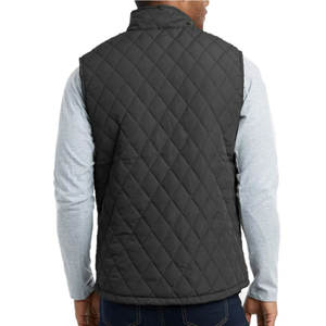 Nouveau design, logo personnalisé, veste bouffante sans manches pour hommes, produit très vendu, veste légère à capuche chaude en polyester - Product Image 2