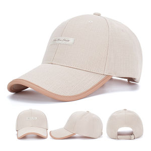 Vente en gros Casquette de golf 6 panneaux personnalisée Casquette de baseball sport d'été de haute qualité avec tissu imperméable ajusté style avec logo personnalisé - Product Image 5