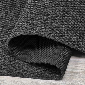Tapis d'entrée en feutre Popcorn, absorbant l'humidité, avec support antidérapant en TPR, 50x80 cm, gris - Product Image 3