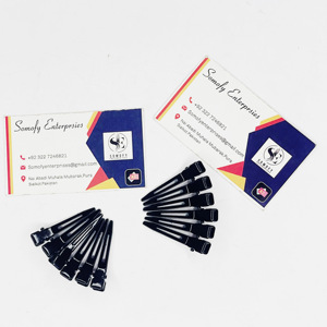 Somofy Enterprises-Herramientas de extensión de cabello de acero inoxidable negro, 12 unidades, de alta calidad, sostenible, Etiqueta Privada - Product Image 2