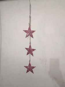 Étiquette métallique suspendue de Noël, personnalisée, peinte, plaquée or, design antique artisanal, prix de gros, en provenance d'Inde - Product Image 2