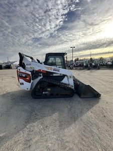 BOBCAT T450 T76 Used Mini <b>Track</b> Skid Steer Loader Front Bucket Diesel Compact Loader for Construction Farm Material Handling - Product Image 1