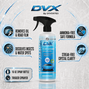 DVX Glass Cleaner (16 Oz)-Car <b>Window</b> <b>Cleaning</b> Ready to Use Strong <b>Cleaning</b> Ability - Product Image 2