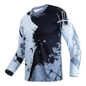 Jersey de Ciclismo de Montaña Multifuncional de Diseño Personalizado de Alta Calidad, Transpirable, de Secado Rápido, de Poliéster/Algodón, Ropa Deportiva Unisex con Estampado Digital - Product Image 1
