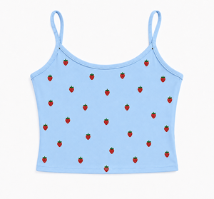 Ladies' Home wear 2pcs Summer Spring Soft Casual Cute Solid Breathable Sleeveless Pajamas Set Camisole Short Pants OEM Service - Product Image 6
