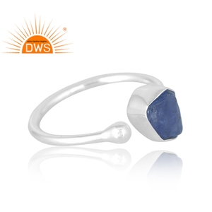 Anillo de piedras preciosas de tanzanita Natural de Plata de Ley 925 más vendido, joyería personalizada para mujer, regalo para ella - Product Image 4