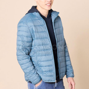 <b>Smart</b> Men Puffer <b>Jacket</b> Stylish Warm Insulated Winter Coat Casual Streetwear Style Outerwear - Product Image 2