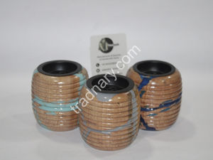 Nouveau traditionnel Mubkhar bois résine Bukhoor brûleur thé parfum porte-encens pour Ramadan Eid Exim Pvt Ltd Tradition - Product Image 6