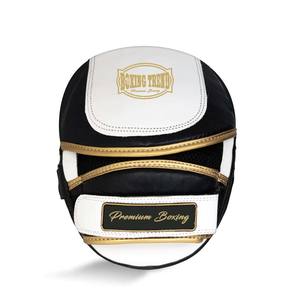 Mitaines de mise au point en peau de vache de haute qualité 8oz sur mesure karaté poinçonnage à la main imprimé PU cuir boxe cibles à la main - Product Image 1