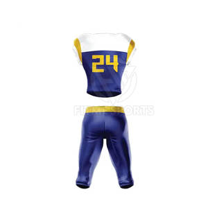 Vente en gros de maillots et de pantalons de football américain personnalisés pour le jour du match uniformes légers et confortables de football américain - Product Image 2