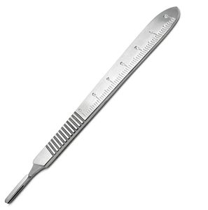 Vente en gros Manche de scalpel chirurgical en acier inoxydable 12.5cm pour BP Scalping Lames chirurgicales non actives multicolores - Product Image 2