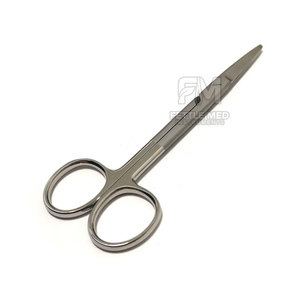 Ciseaux chirurgicaux métalliques réutilisables OEM/ODM, ensemble d'instruments manuels pour usage hospitalier - Product Image 1