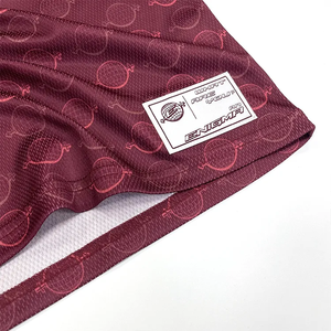 Maillot de football américain personnalisé en maille noire respirant 100 % polyester à séchage rapide à manches courtes pour adultes unisexes, nouveau modèle imprimé - Product Image 3