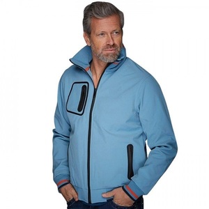 แจ็กเก็ตออกกำลังกายผ้านิ่มกันลมของผู้หญิงชุดกีฬาสะท้อนแสงสีชมพูพร้อมซิปปิดสำหรับฤดูใบไม้ผลิ - Product Image 3