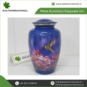 Urnas Funerarias de Aluminio de Primera Calidad, Estilo Americano, Disponibles para OEM, con Cloisonné, Origen India, Personalizables - Product Image 5