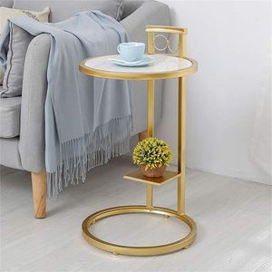 Venta al por mayor de alta calidad elegante MARCO DE ORO sofá mesa auxiliar hogar, oficina, restaurante uso en precio bajo - Product Image 2