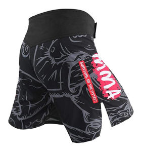Pantalones Cortos de Entrenamiento de MMA Profesionales Totalmente Personalizados, Pantalones Cortos de Lucha Sublimados Personalizados, Artes Marciales, Boxeo, Grappling, para Hombre, Lavados, Elásticos - Product Image 2