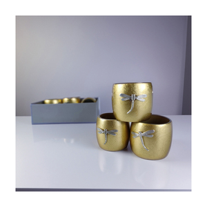 VietnamCrafts, Fábrica en Vietnam, Anillos para Servilletas y Posavasos de Laca Hechos a Mano, Ecológicos, Duraderos, Arte Popular, Decoración para Fiestas, Bodas y Hogar - Product Image 1