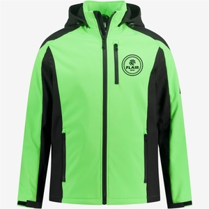 Men's Wholesale Softshell Jacket Windproof and Waterproof Breathable Plain <b>Coat</b> Streetwear Style with Embroidered Technics - Product Image 5