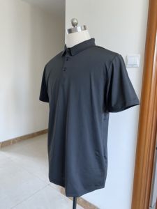 Men's Performance Golf for Polo Short Sleeve Striped Breathable Knitted Fabric <b>Moisture</b> <b>Wicking</b> & Quick Drying T-<b>shirt</b> for men - Product Image 4