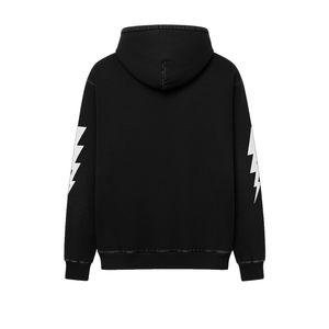 Premium hommes sweats à capuche Top qualité épais polaire sweat Streetwear pull décontracté Gym tenue d'entraînement - Product Image 4