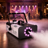 Machine à fumée au sol Topflashstar FM-1500 1500W, fumée basse pour mariage, scène, fête, événements avec réservoir de 2L