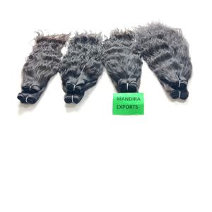 ช่อผมดิบของคนอินเดียสำหรับต่อผมผมสีดำธรรมชาติไม่ผ่านกระบวนการทางเคมี - Product Image 2