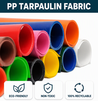 Rouleau de tissu en bâche PP, tissu industriel, imperméable, écologique, non toxique, léger, haute résistance, couverture de camion, couverture de cargaison