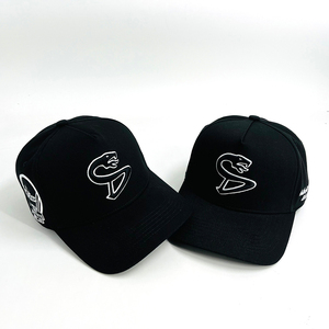 Casquettes de baseball 100% coton, casquette structurée à 5 panneaux, visière en daim, logo brodé personnalisé, casquette de baseball - Product Image 1