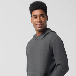 Sweat à capuche en coton pur de qualité supérieure pour homme, motif uni, broderie, teinture unie, thermique, séchage rapide, polaire, sweat à capuche pour homme - Product Image 4