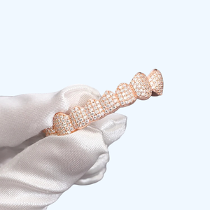 Cũ Là Vàng Dành Nhìn Bởi Các Nụ Cười Tốt Nhất Hoàn Hảo Để Moissanite Cắt Kim Cương Màu Trắng Và 16K Vàng 925 Bạc Girlz Cho Người Đàn Ông Phụ Nữ - Product Image 6