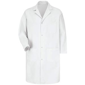 Unisex Cotton Polyester Knitted <b>Scrub</b> <b>Sets</b> Multiple Pockets Classic Fit White Medical Uniform Hospital Use Custom Branding - Product Image 4
