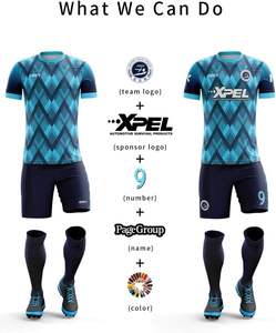 ชุดฟุตบอลพรีเมียมแห้งเร็ว สีและโลโก้สั่งทำได้ พิมพ์ลายดิจิทัลคุณภาพสูง เสื้อฟุตบอลปากีสถาน สำหรับผู้ใหญ่ทุกเพศ - Product Image 4