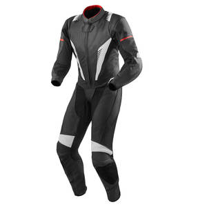 Combinaison de moto en cuir unisexe de haute qualité, sur mesure, écologique, respirante, imperméable, coupe-vent, pour toutes les saisons - Product Image 3